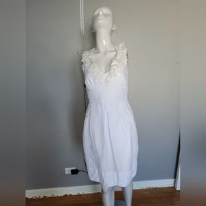 BCBG Kerry Ruffle VNeck Mini, VGUC, Size 10